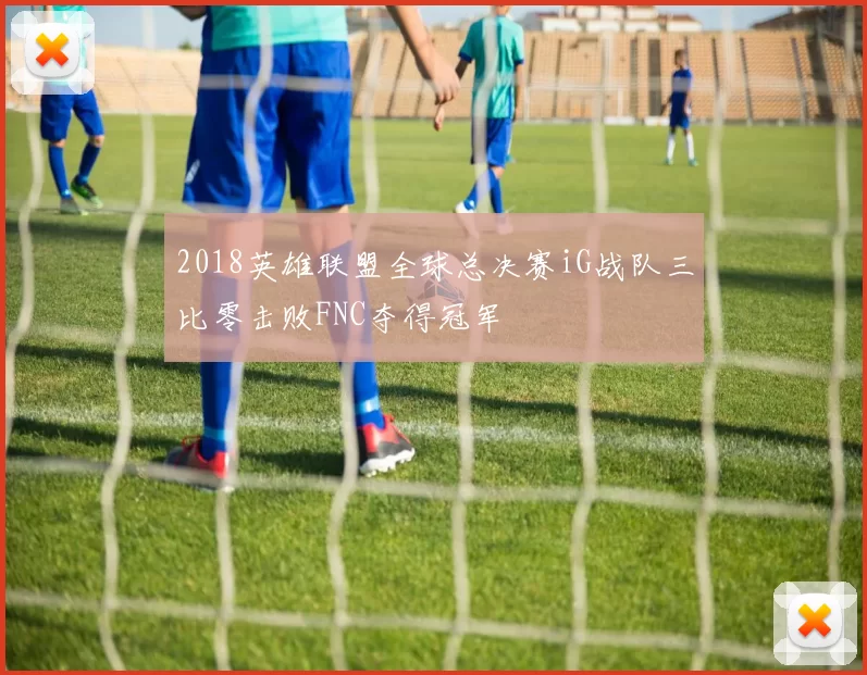 2018英雄联盟全球总决赛iG战队三比零击败FNC夺得冠军