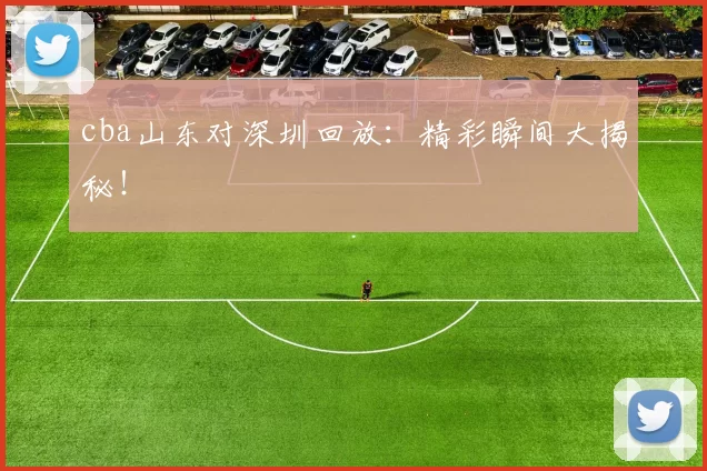 cba山东对深圳回放：精彩瞬间大揭秘！