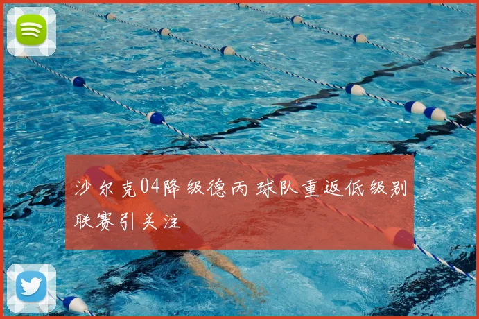 沙尔克04降级德丙 球队重返低级别联赛引关注